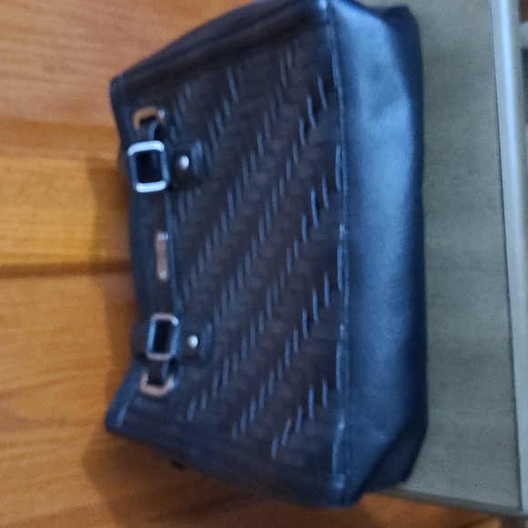 Longaberger, medium black woven leather Bag - Picture 8 of 10